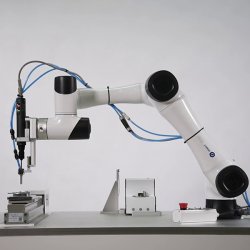 Dobot CR10 kollaborativ robotarm / cobot - Udfører skruearbejde